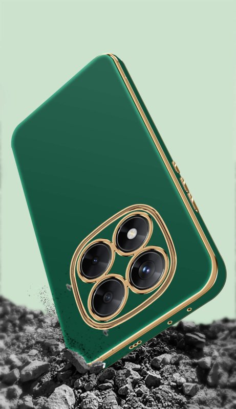 etui-do-xiaomi-redmi-note-14-pro-5g-ze-zlota-ramka-zielone
