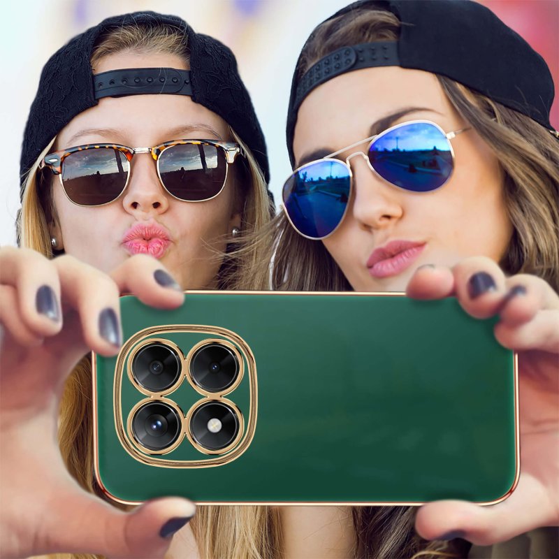 etui-do-xiaomi-redmi-note-14-pro-5g-ze-zlota-ramka-zielone