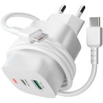 Ładowarka sieciowa Usb-a Usb-c szybkie ładowanie z kablem