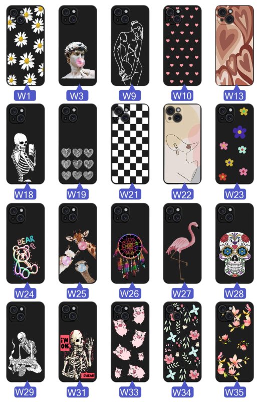 etui-do-iphone-13-14-malowane-rozne-wzory-damskie-ze-szklem