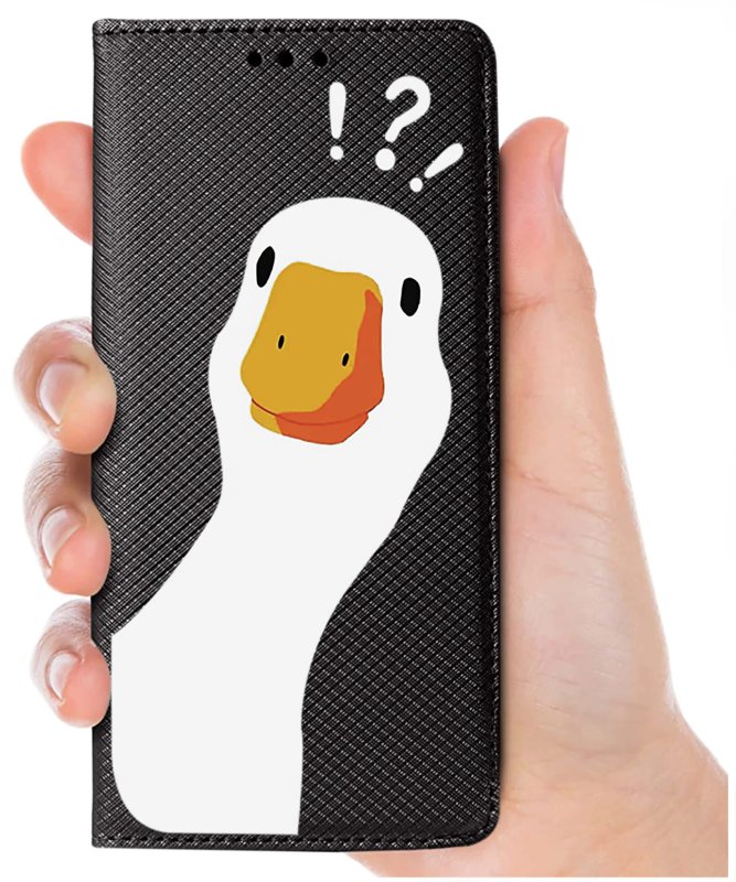 etui-do-realme-c75-zamykane-malowane-wzor-ges-ze-szklem
