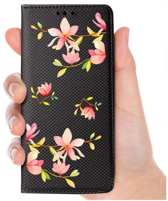 etui-do-realme-c75-zamykane-malowane-wzor-kobiecy-szklem