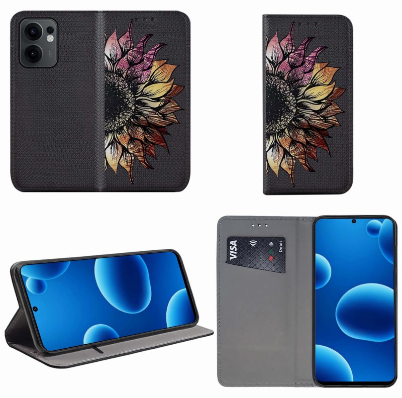 etui-do-oppo-reno-13-fs-13-f-5g-zamykane-malowane-wzor-kwiat-ze-szklem