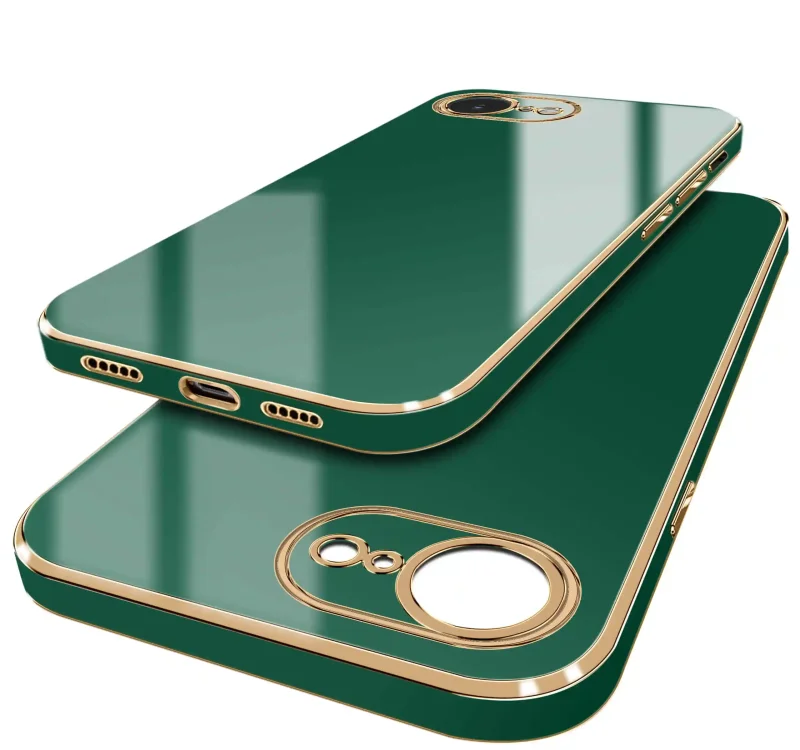 etui-do-iphone-16e-17e-ze-zlota-ramka-zielone-ze-szklem