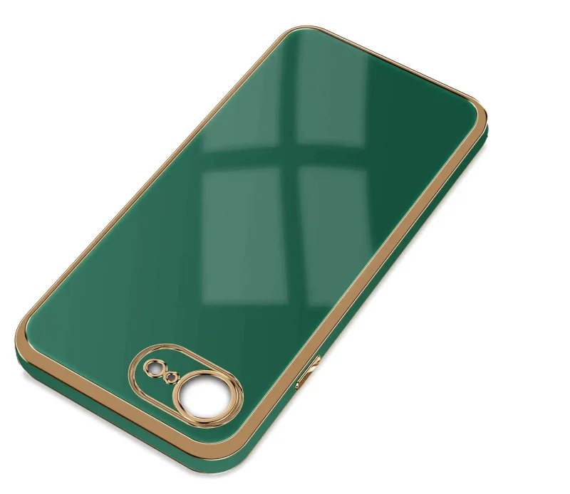 etui-do-iphone-16e-17e-ze-zlota-ramka-zielone-ze-szklem