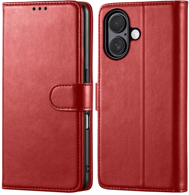 etui-do-iphone-16-czerwone-magnetyczne-z-klapka-ze-szklem