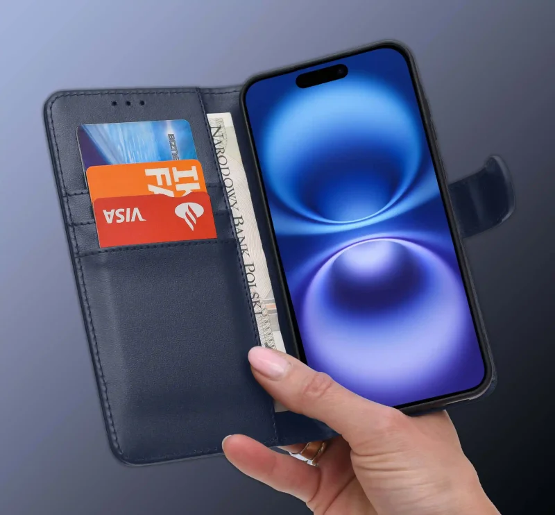 etui-do-iphone-16-granatowe-magnetyczne-z-klapka-ze-szklem