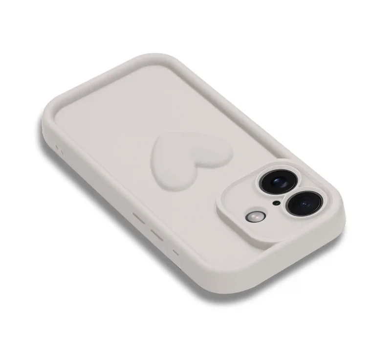 etui-do-iphone-16-silikonowe-serce-biale-ze-szklem
