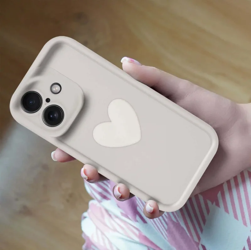 etui-do-iphone-16-silikonowe-serce-biale-ze-szklem