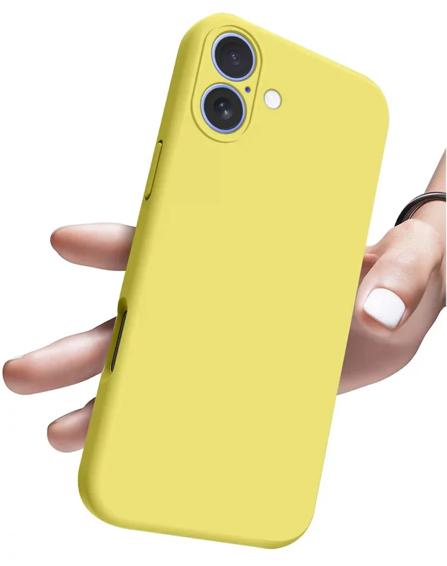 etui-do-iphone-16-zolte-silikonowe-ze-szklem