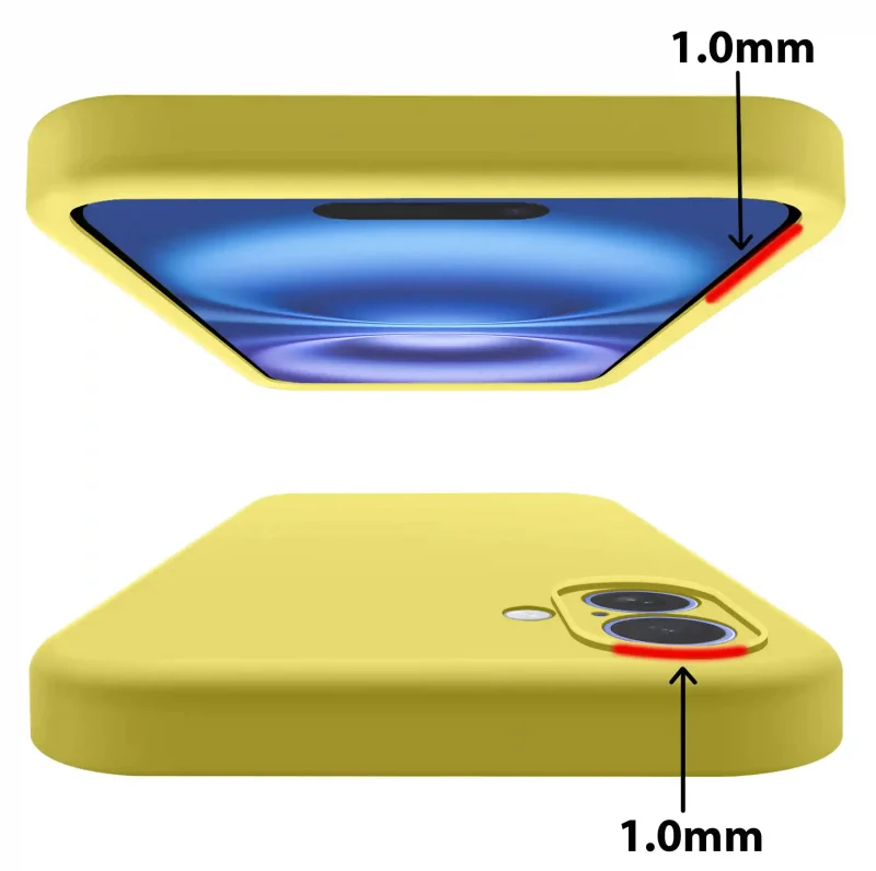 etui-do-iphone-16-zolte-silikonowe-ze-szklem