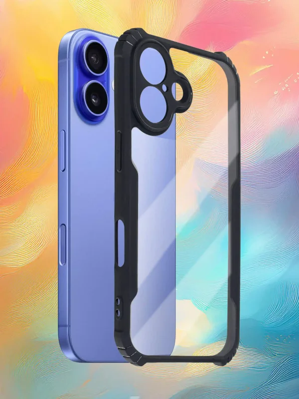 etui-do-iphone-16-przezroczyste-z-czarna-matowa-ramka-ze-szklem