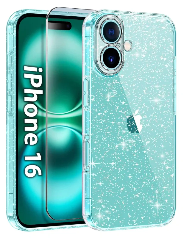 etui-do-iphone-16-bezbarwne-z-brokatem-ze-szklem