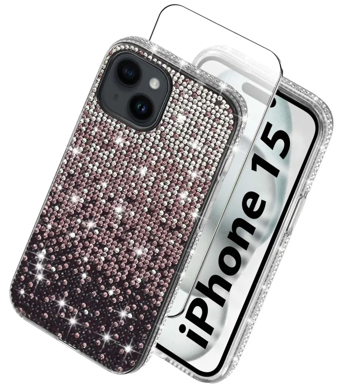 etui-do-iphone-15-silikonowe-diamond-fioletowe-ze-szklem