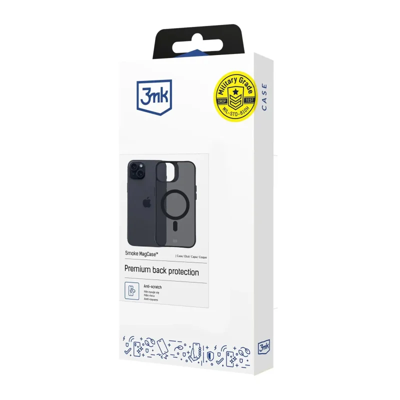 etui-3mk-do-iphone-15-magcase-matowe-czarne-ze-szklem