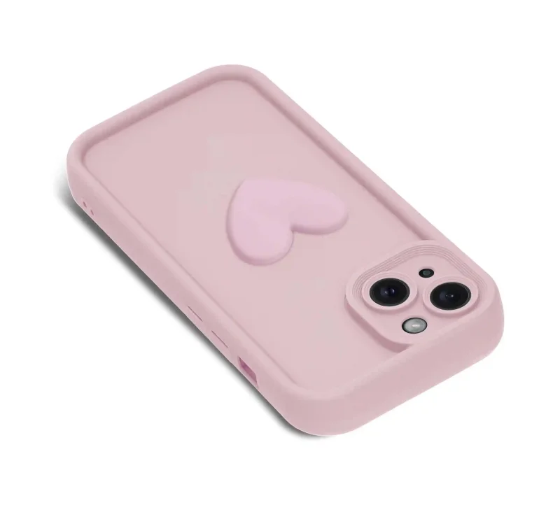 etui-do-iphone-15-silikonowe-serce-jasnorozowe-ze-szklem