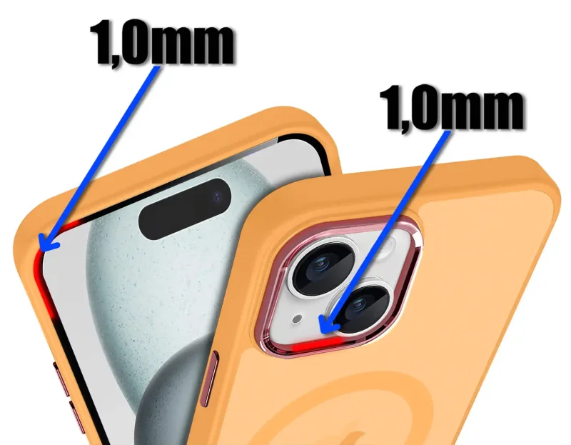 etui-do-iphone-15-magsafe-matowe-pomaranczowe-ze-szklem