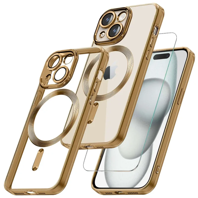 etui-do-iphone-15-magsafe-zlote-ze-szklem