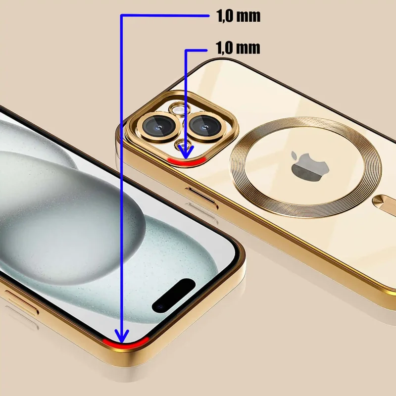 etui-do-iphone-15-magsafe-zlote-ze-szklem