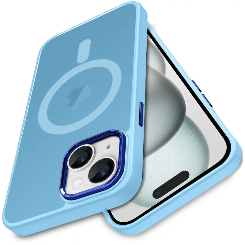 etui-do-iphone-15-magsafe-matowe-niebieskie-ze-szklem