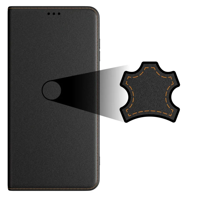 etui-do-samsung-galaxy-m15-5g-skorzane-zamykane-czarne-ze-szklem