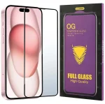Szkło hartowane 5D do Iphone 15 na cały ekran OG Premium