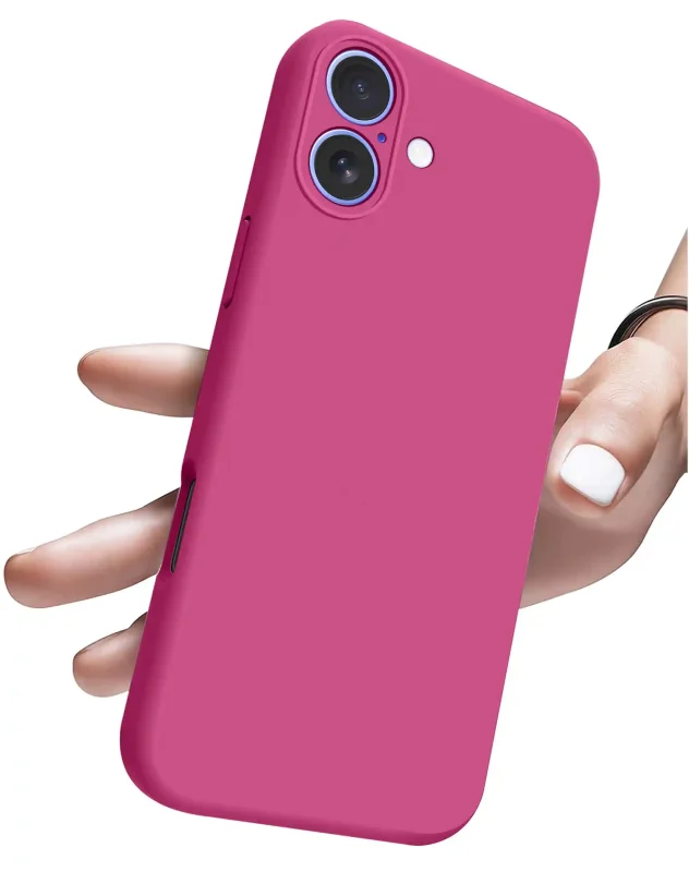 etui-do-iphone-16-plus-rozowe-silikonowe-ze-szklem