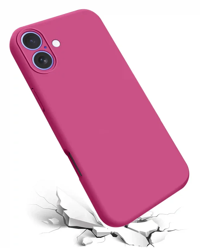 etui-do-iphone-16-plus-rozowe-silikonowe-ze-szklem