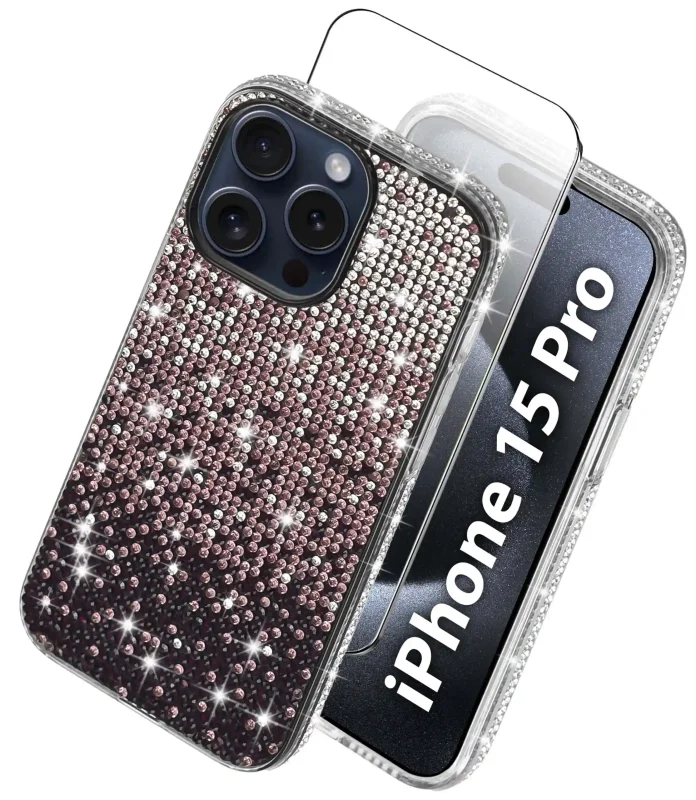 etui-do-iphone-15-pro-silikonowe-diamond-fioletowe-ze-szklem