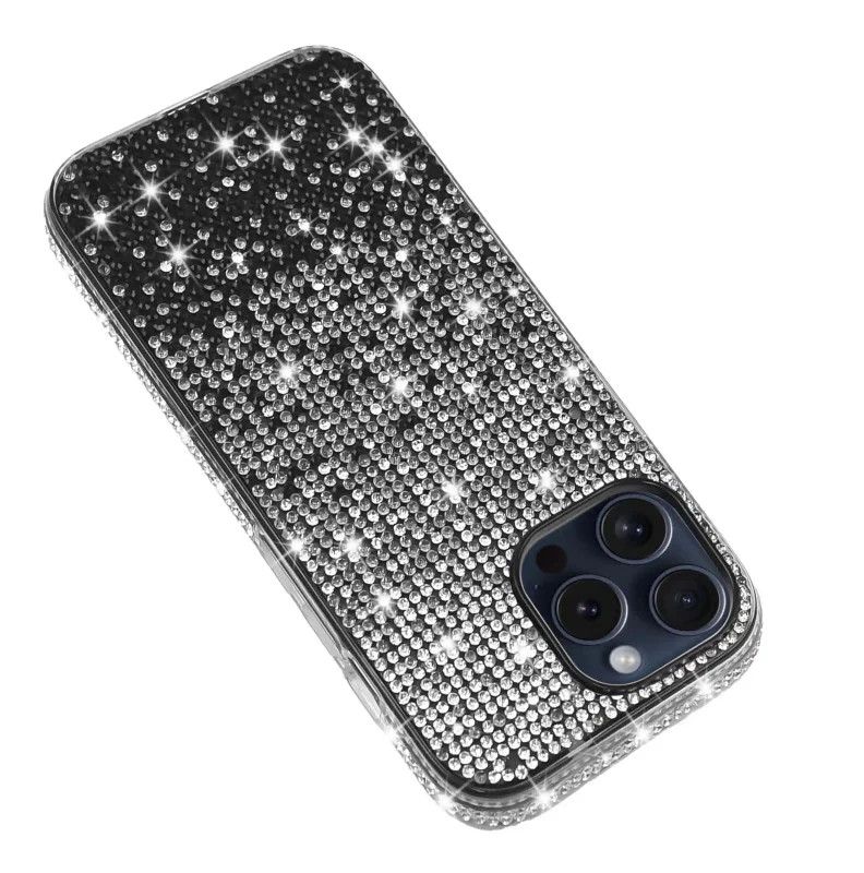 etui-do-iphone-15-pro-silikonowe-diamond-czarne-ze-szklem