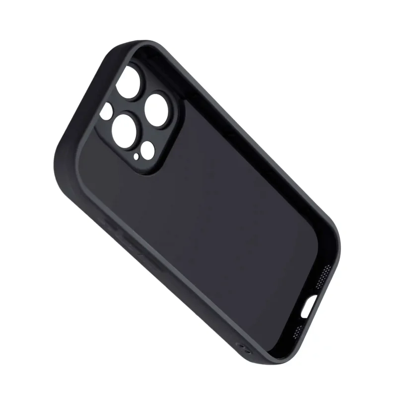etui-do-iphone-15-pro-silikonowe-serce-czarne-ze-szklem