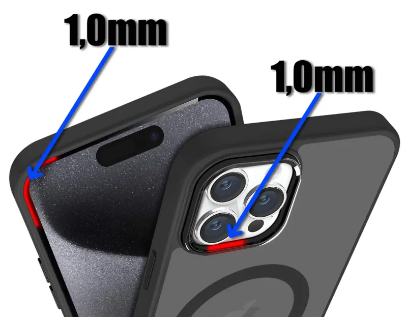 etui-do-iphone-15-pro-magsafe-matowe-czarne-ze-szklem