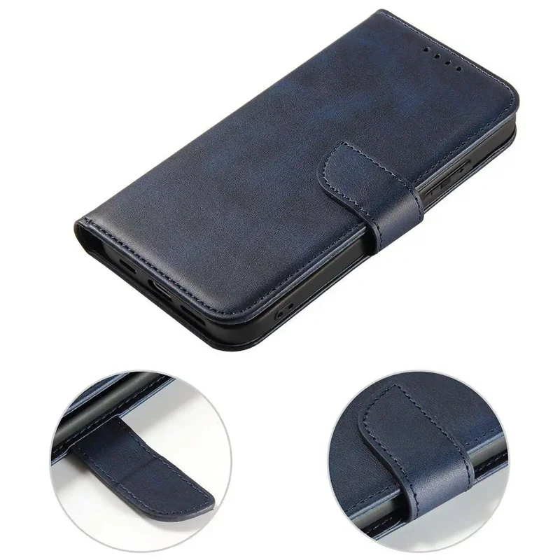 etui-do-iphone-15-pro-skorzane-z-klapka-granatowe-ze-szklem