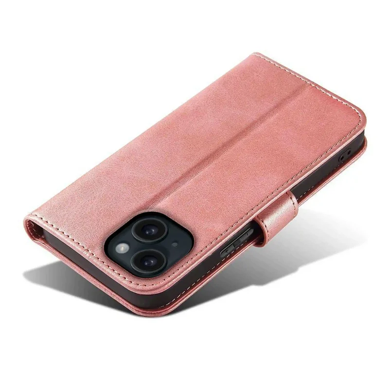 etui-do-iphone-15-plus-skorzane-z-klapka-rozowe-ze-szklem