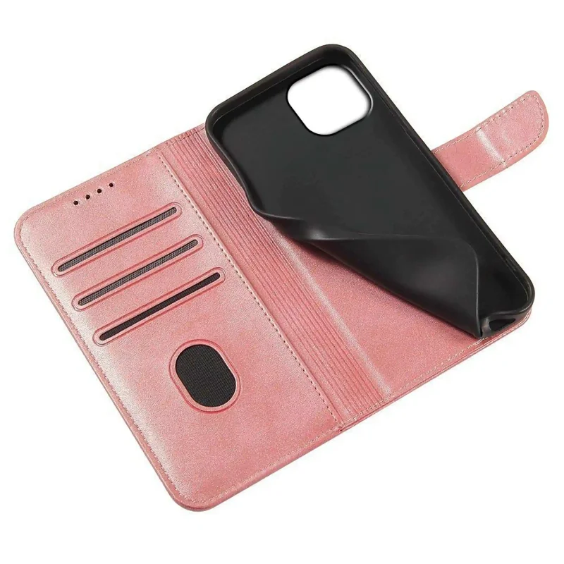 etui-do-iphone-15-plus-skorzane-z-klapka-rozowe-ze-szklem