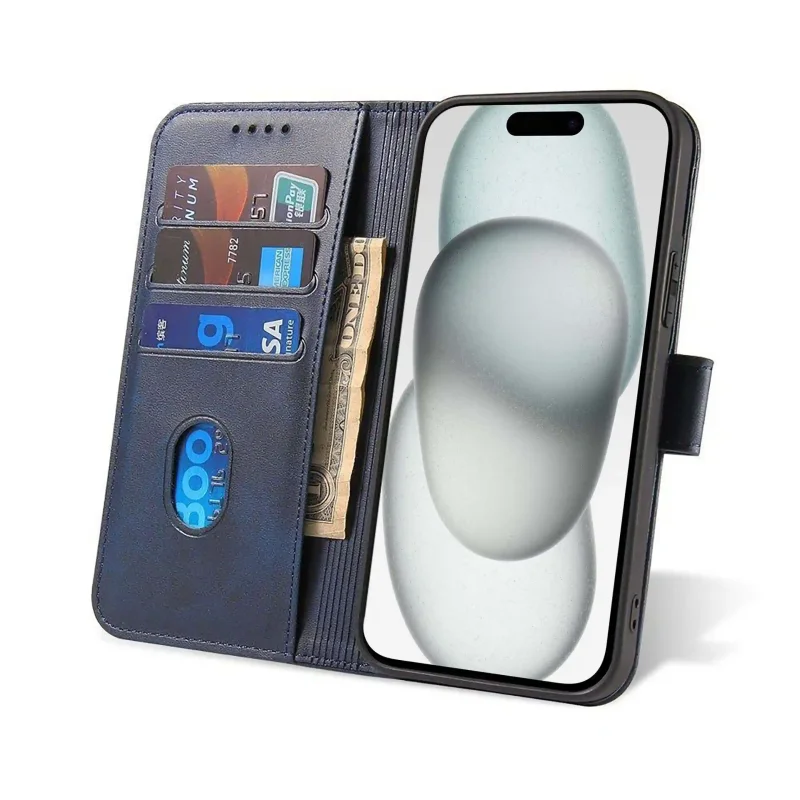 etui-do-iphone-15-plus-skorzane-z-klapka-granatowe-ze-szklem