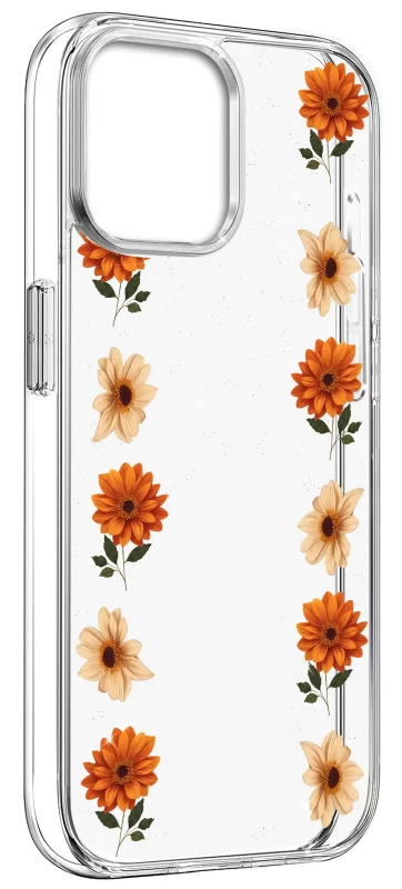 etui-do-iphone-15-plus-bezbarwne-brokat-wzor-kwiaty-szklo
