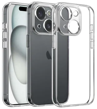 Etui do Iphone 15 Plus bezbarwne grubsze + szkło