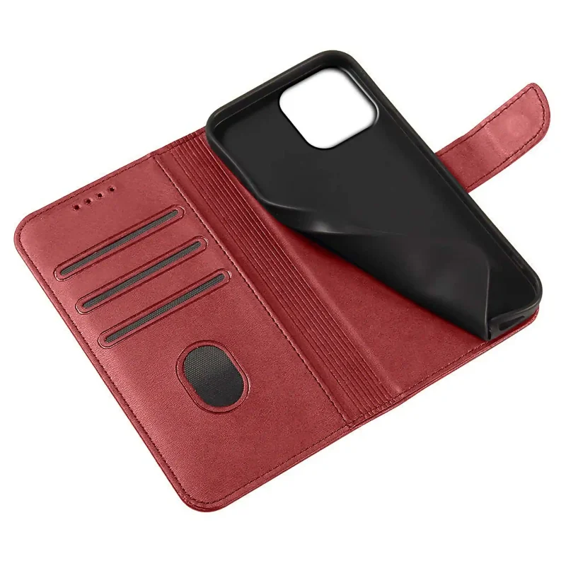 etui-do-iphone-15-pro-max-skorzane-z-klapka-burgundowe-ze-szklem