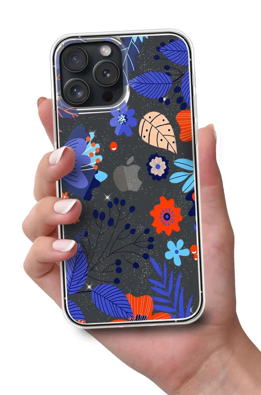 etui-do-iphone-15-pro-max-bezbarwne-brokat-wzor-liscie-szklo