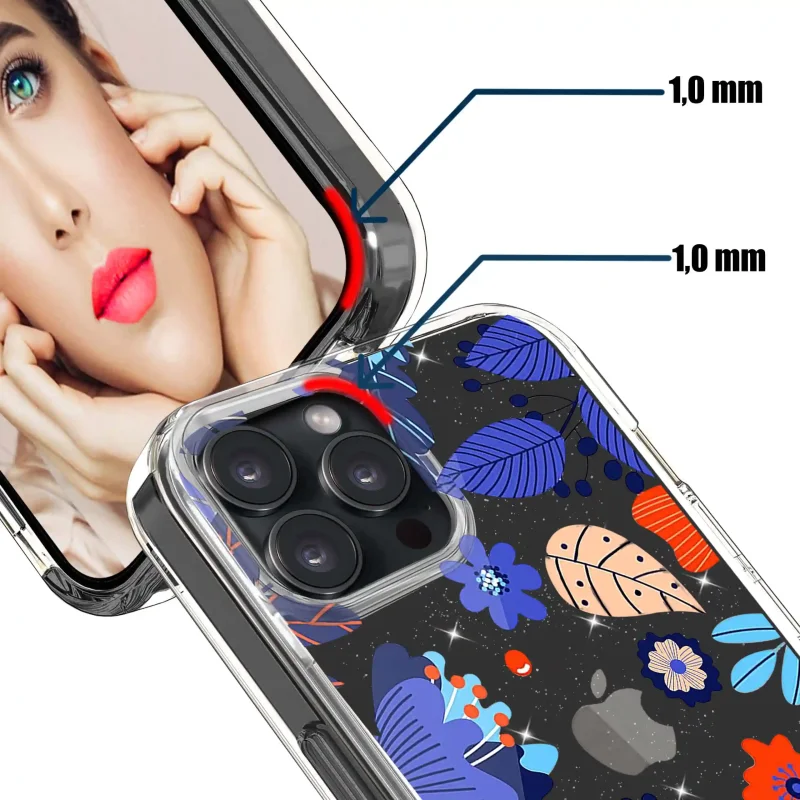 etui-do-iphone-15-pro-max-bezbarwne-brokat-wzor-liscie-szklo
