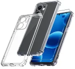 Etui do Oppo Reno 13 F 5G / 13 FS 5G przeźroczyste ze szkłem