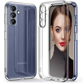 Etui bezbarwne grubsze do Samsung Galaxy A14 5G + szkło