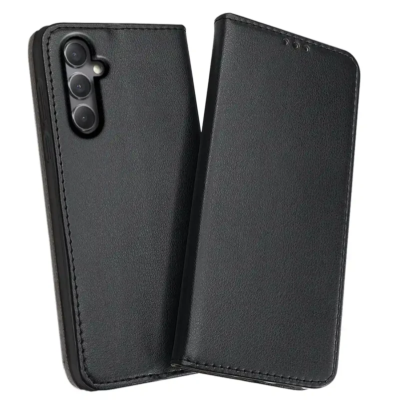 etui-do-samsung-galaxy-a54-zamykane-magnetyczne-czarne-szklo