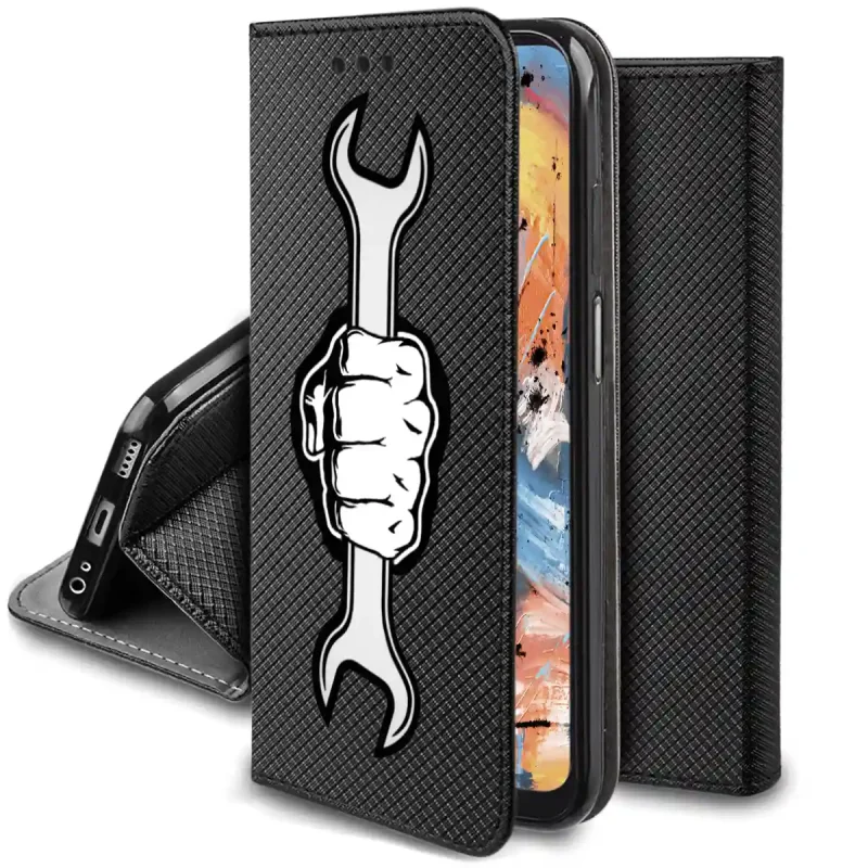 etui-do-samsung-galaxy-a52-a52s-5g-zamykane-malowane-wzor-meski-ze-szklem