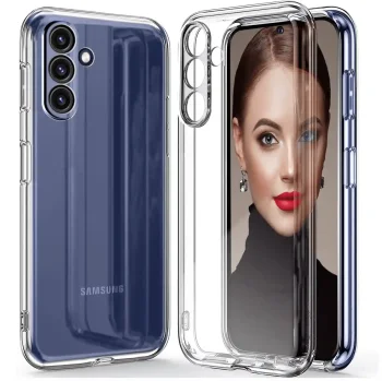 Etui bezbarwne grubsze do Samsung Galaxy A54 5G + szkło