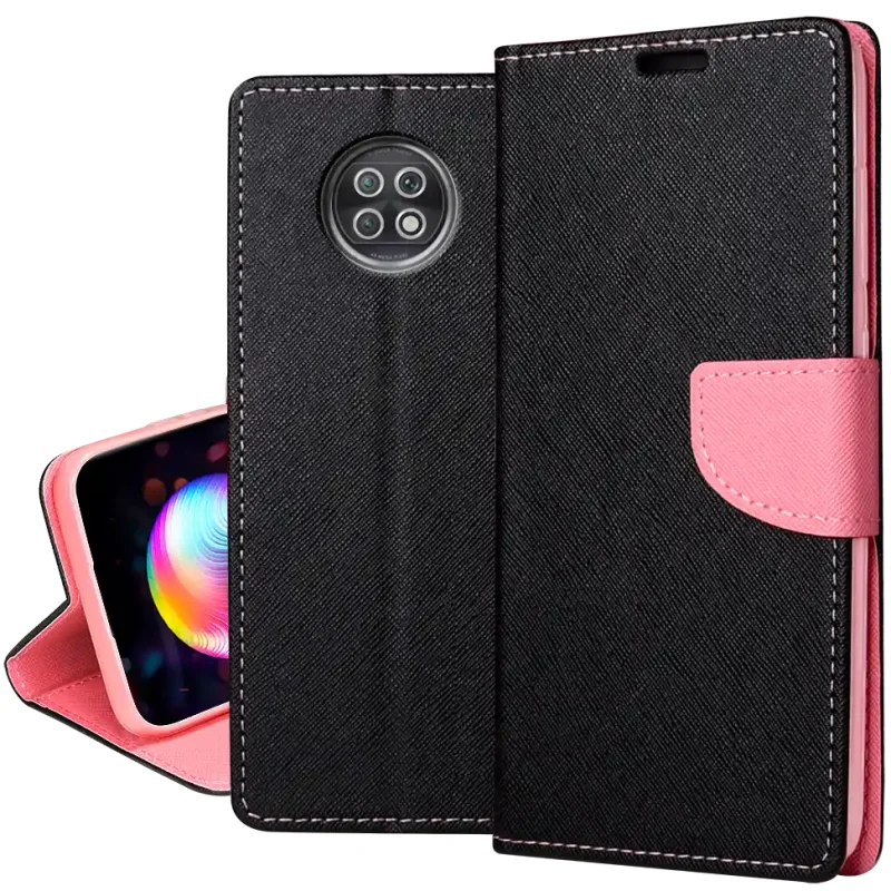 kabura-fancy-xiaomi-redmi-note-9t-5g--czarno-rozowy