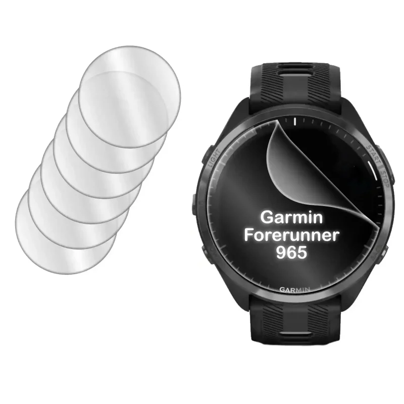 folia-hydrozelowa-do-garmin-forerunner-965-na-caly-ekran-zegarka-6-sztuk