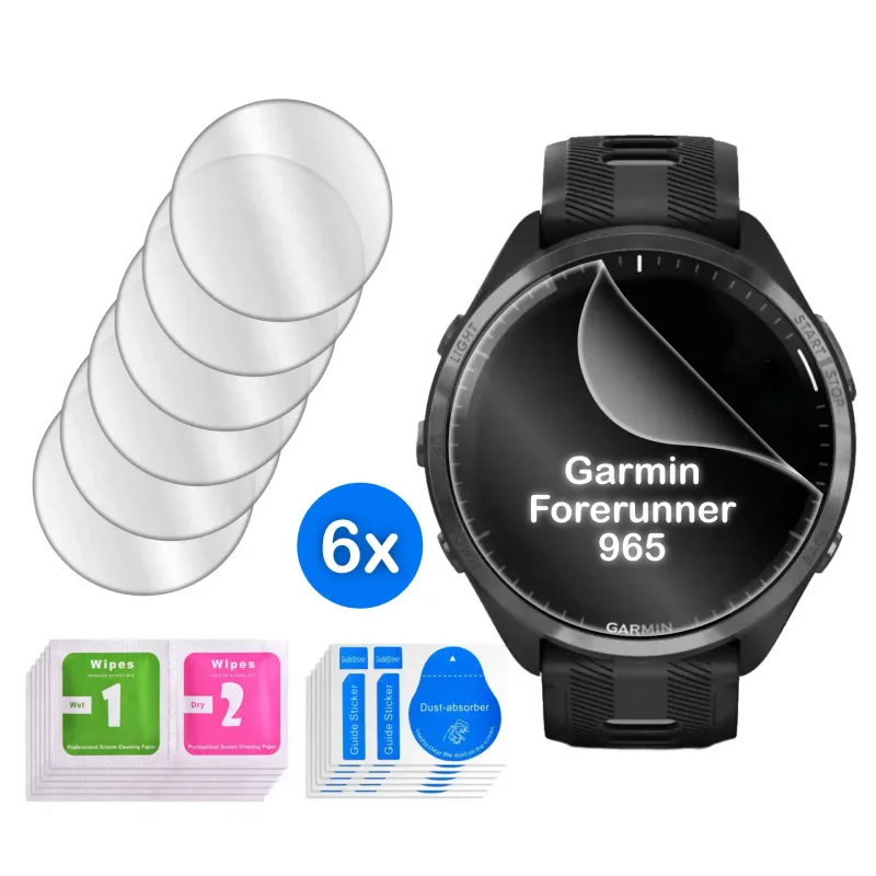 folia-hydrozelowa-do-garmin-forerunner-965-na-caly-ekran-zegarka-6-sztuk