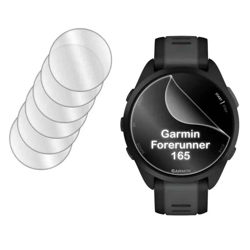 folia-hydrozelowa-do-garmin-forerunner-165-na-caly-ekran-zegarka-6-sztuk